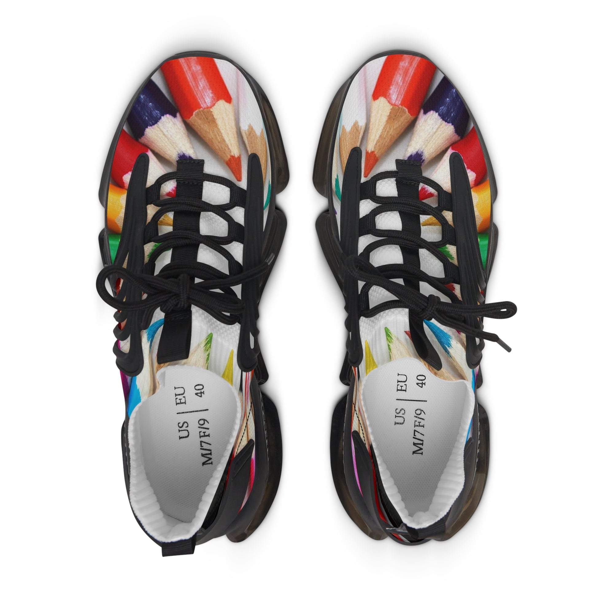 Pencils Women's Mesh Sneakers (8587741790527)