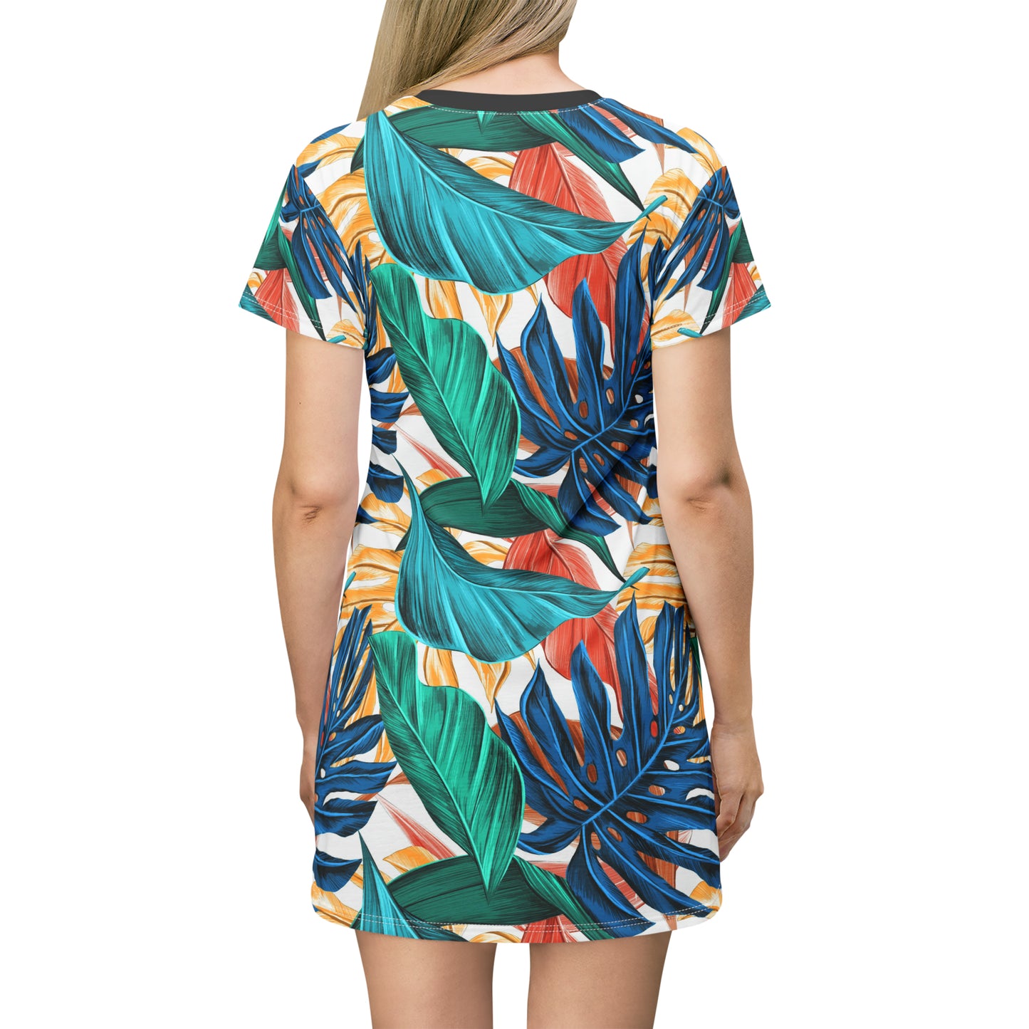 All Over Print T-Shirt Dress (9205592129855)