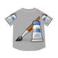 Paint brush    Men's Baseball Jersey (AOP) (8540490662207)
