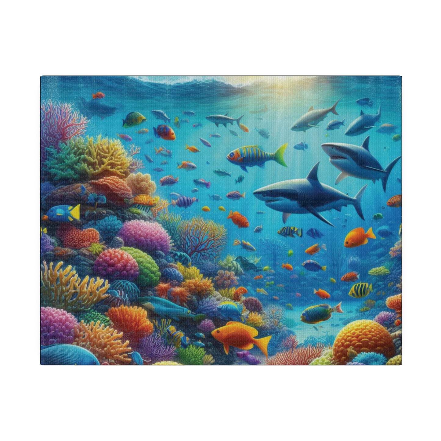 Canvas Wall Art Ocean View Matte (9726628167999)