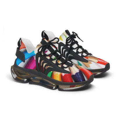 Pencils Women's Mesh Sneakers (8587741790527)