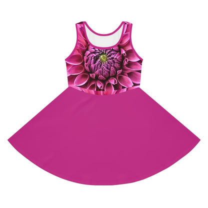 Girls' Sleeveless Sundress (AOP) (9201349263679)