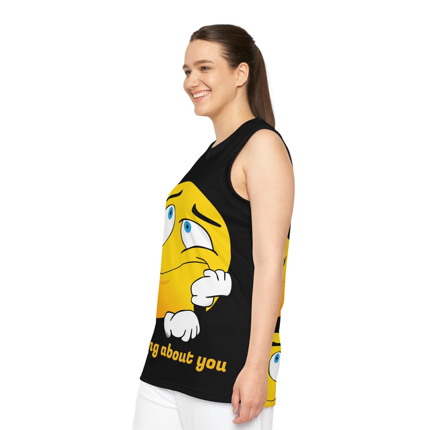 Thinking of you     Unisex Basketball Jersey (AOP) (8540003434815)