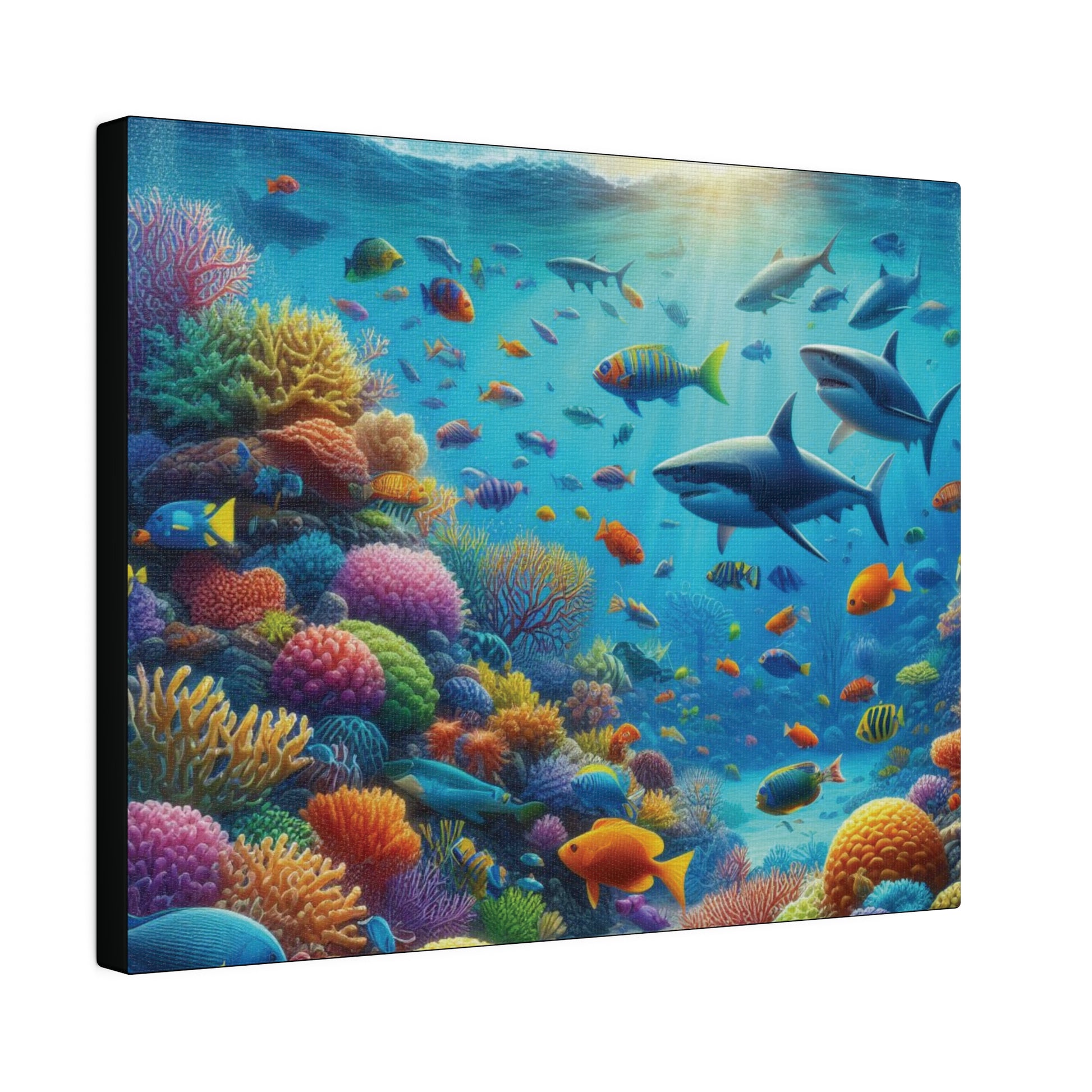 Canvas Wall Art Ocean View Matte (9726628167999)