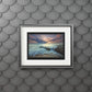 Ocean light     Fine Art Prints (Passepartout Paper Frame) (8543784108351)