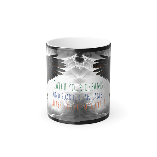 Catch your dreams  -   Color Morphing Mug, 11oz (8219970142527)
