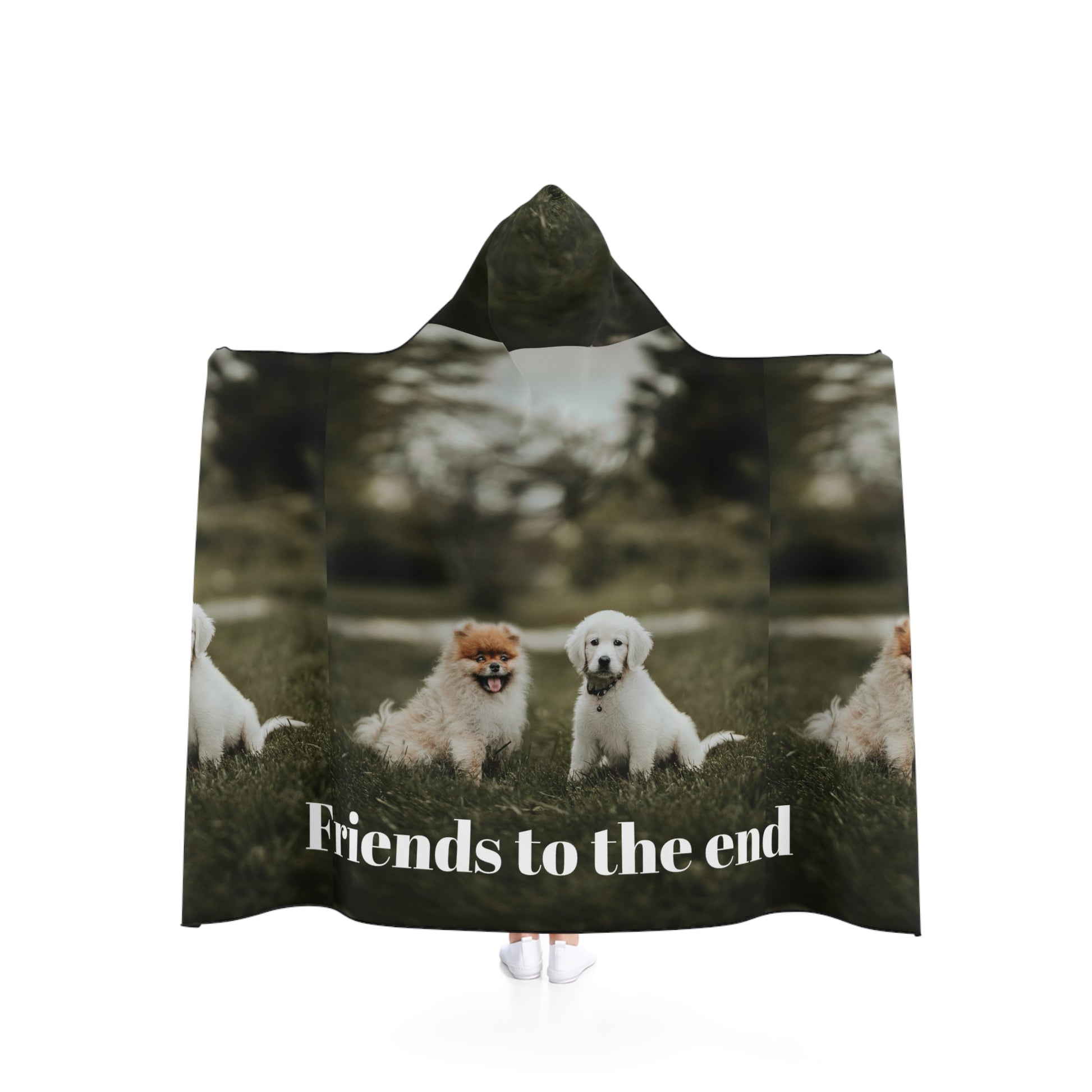 Hooded Blanket Friends to the end (8534827270463)