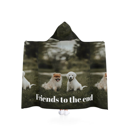Hooded Blanket Friends to the end (8534827270463)