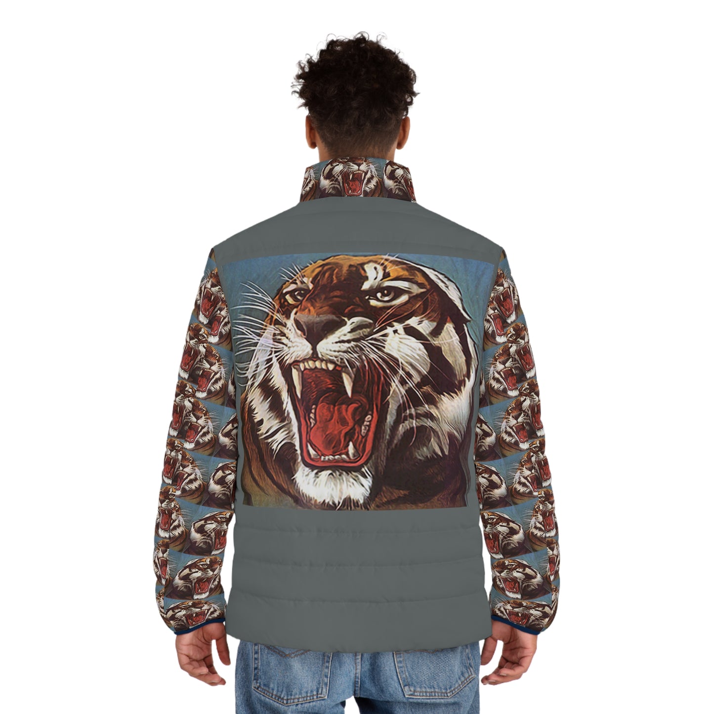 Men's Puffer Jacket (AOP) (9213351067967)