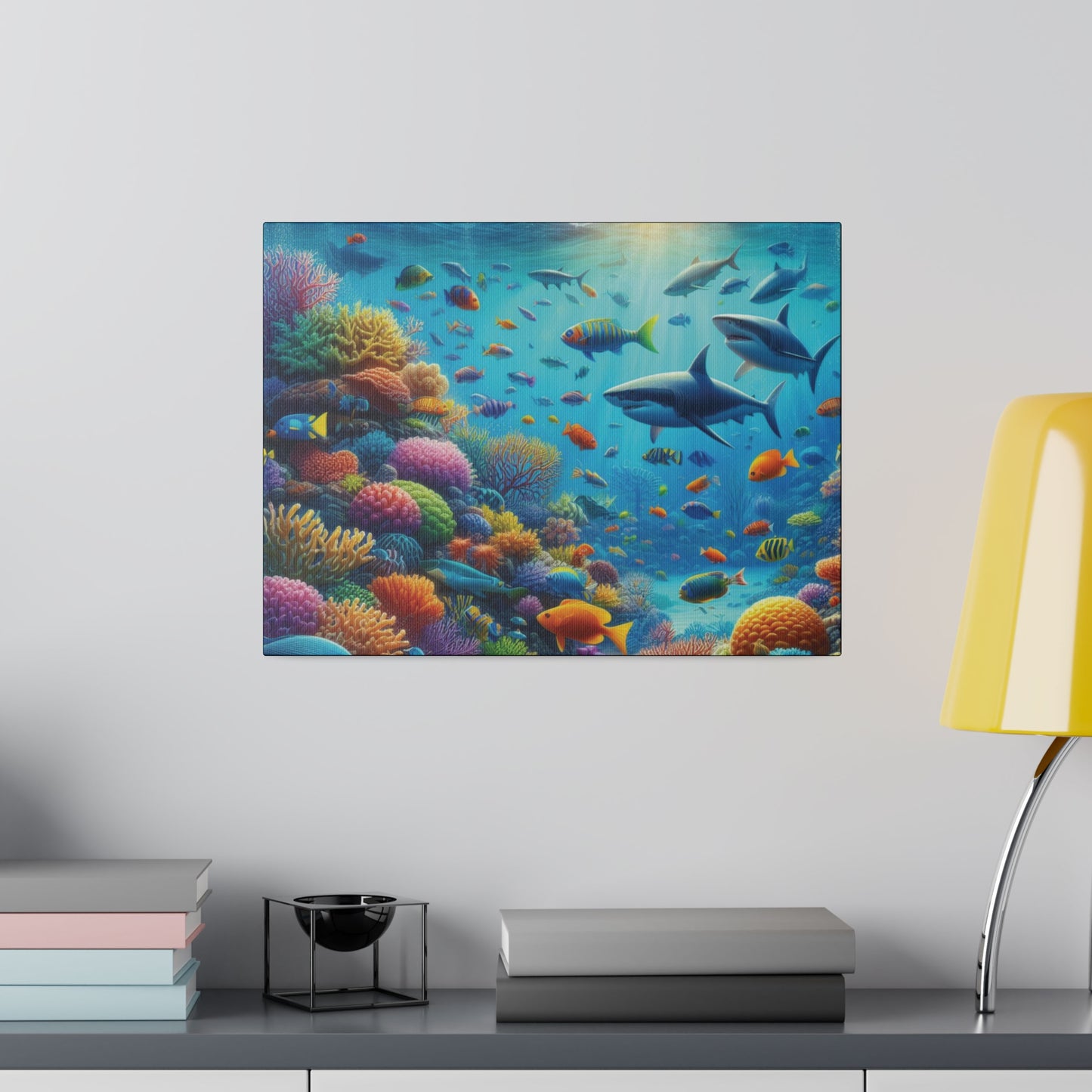 Canvas Wall Art Ocean View Matte (9726628167999)