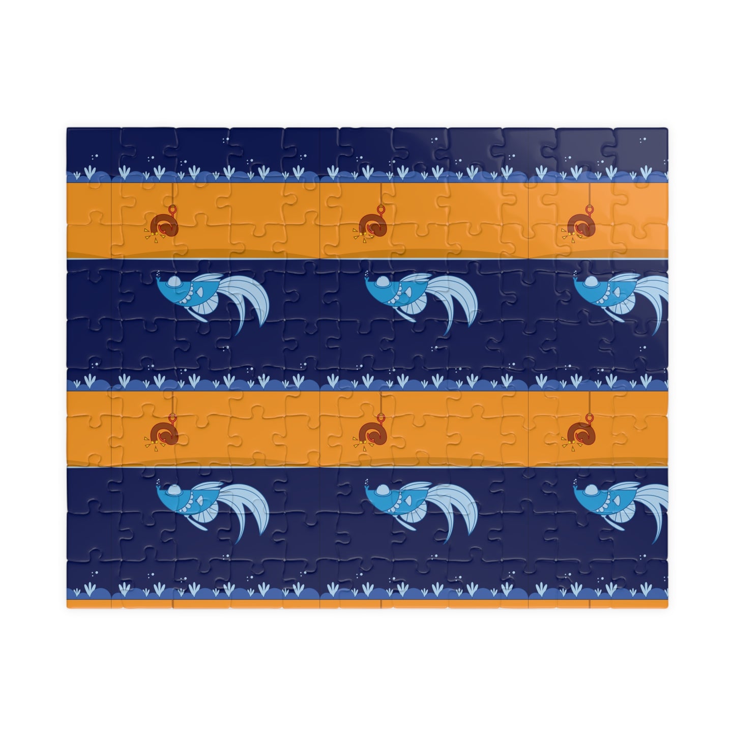 Worm on a hook     Puzzle (110, 252, 500, 1014-piece) (8542039081279)