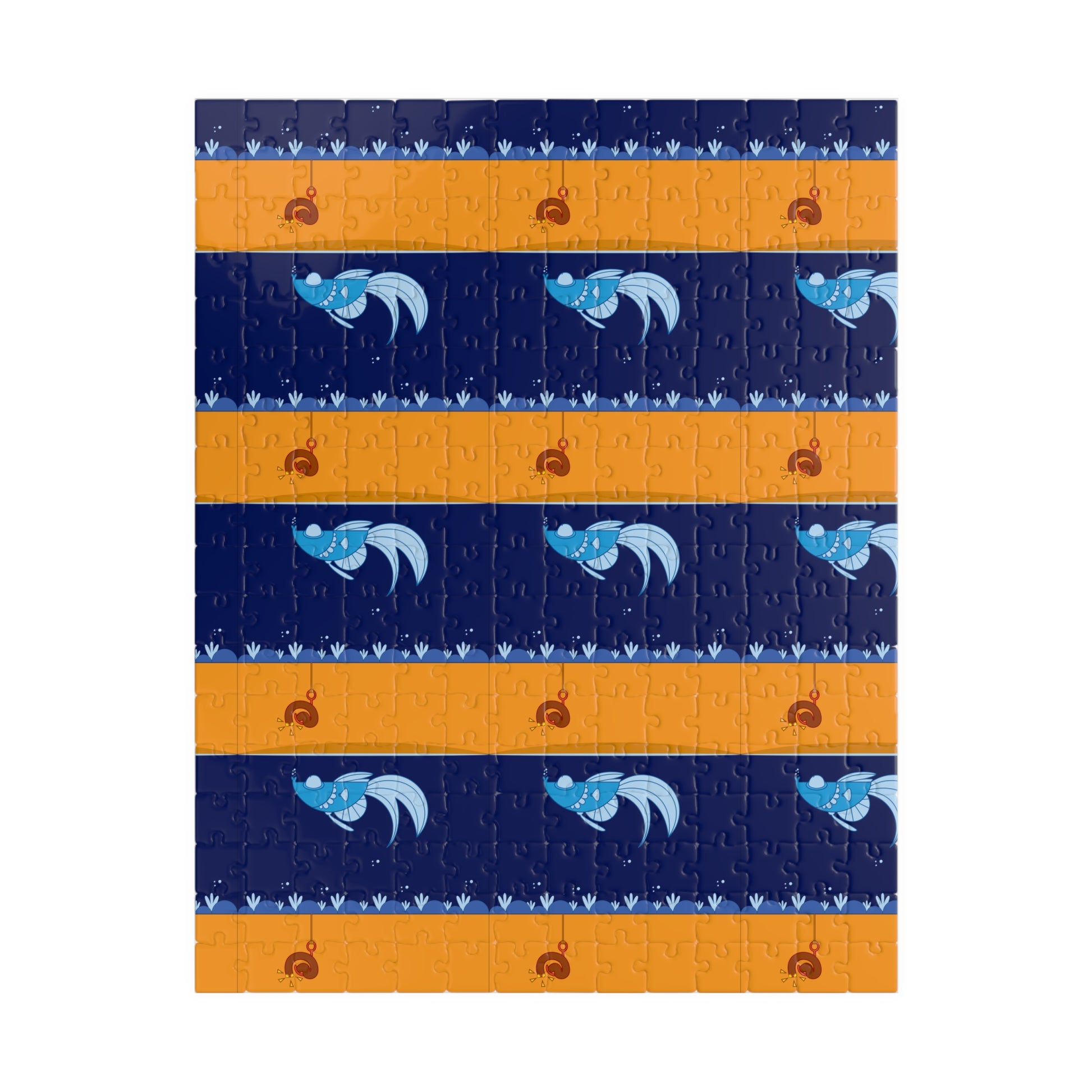 Worm on a hook     Puzzle (110, 252, 500, 1014-piece) (8542039081279)