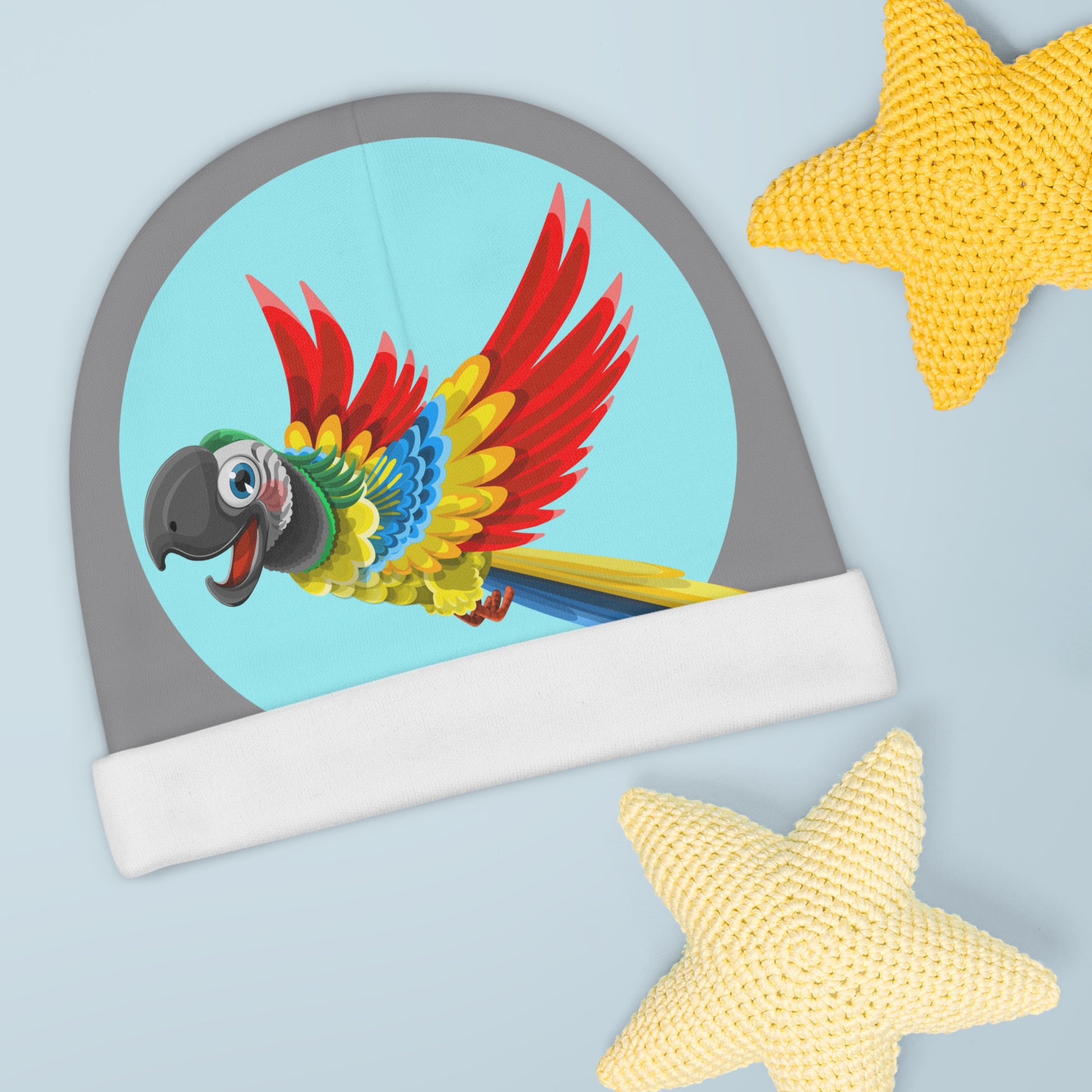 Flying Parrot Baby Beanie (8543731220799)