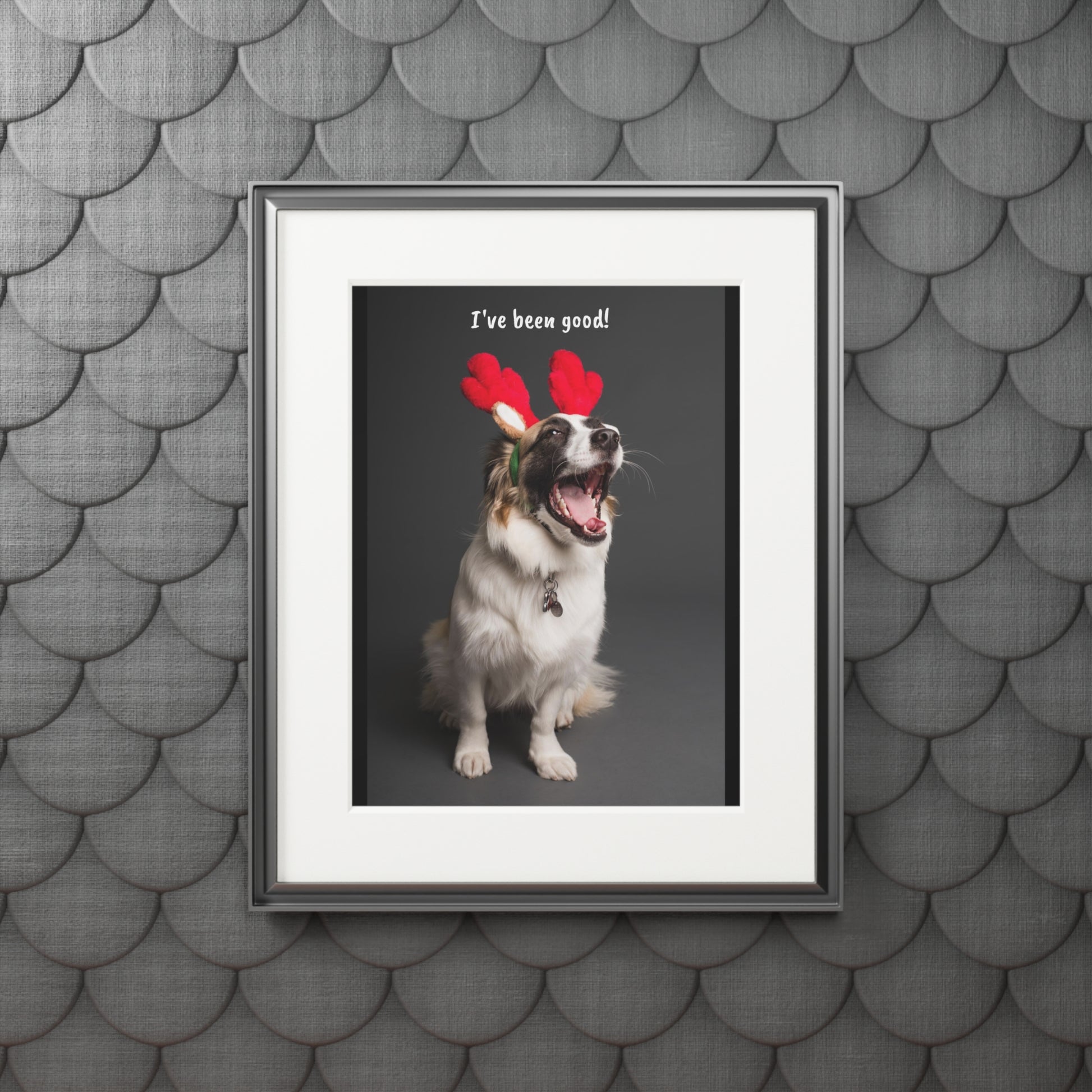 I've been good ! -Fine Art Prints (Passepartout Paper Frame) (8196398481727)