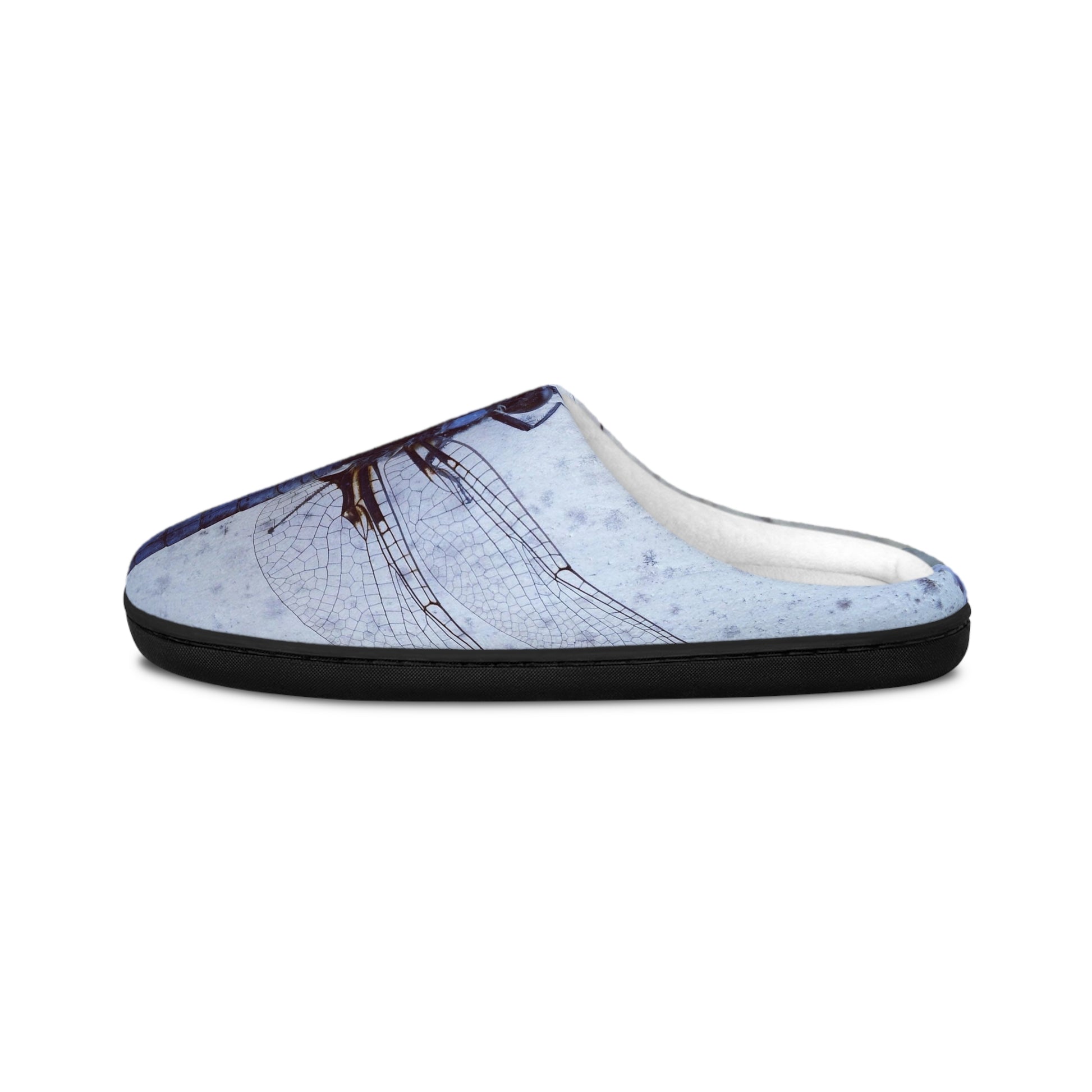 Blue Dragonfly                   Men's Indoor Slippers (8541986619711)