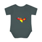 Infant Baby Rib Bodysuit (9213356245311)
