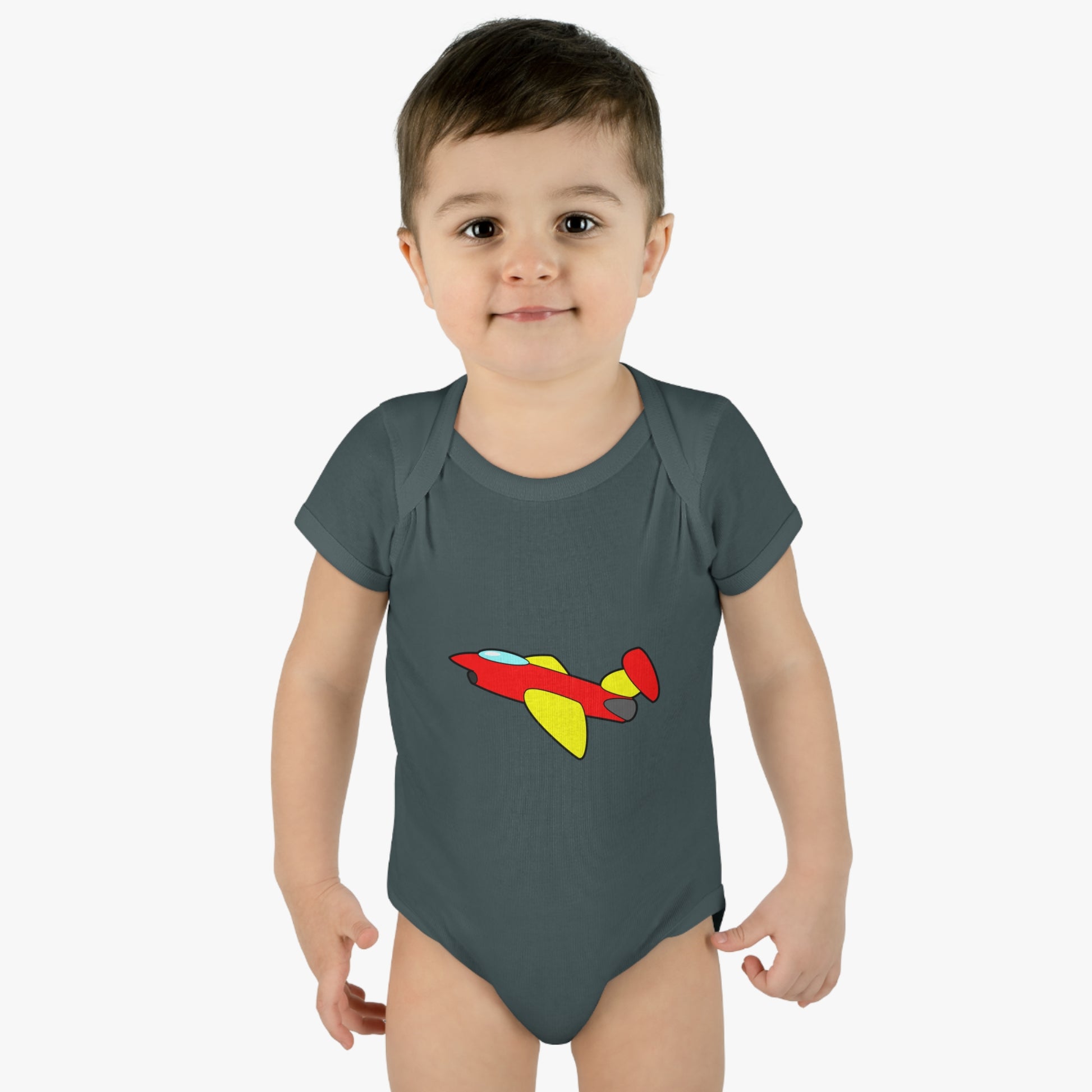 Infant Baby Rib Bodysuit (9213356245311)