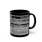 Be honest ! Dentures 11oz Black Mug (8218102300991)