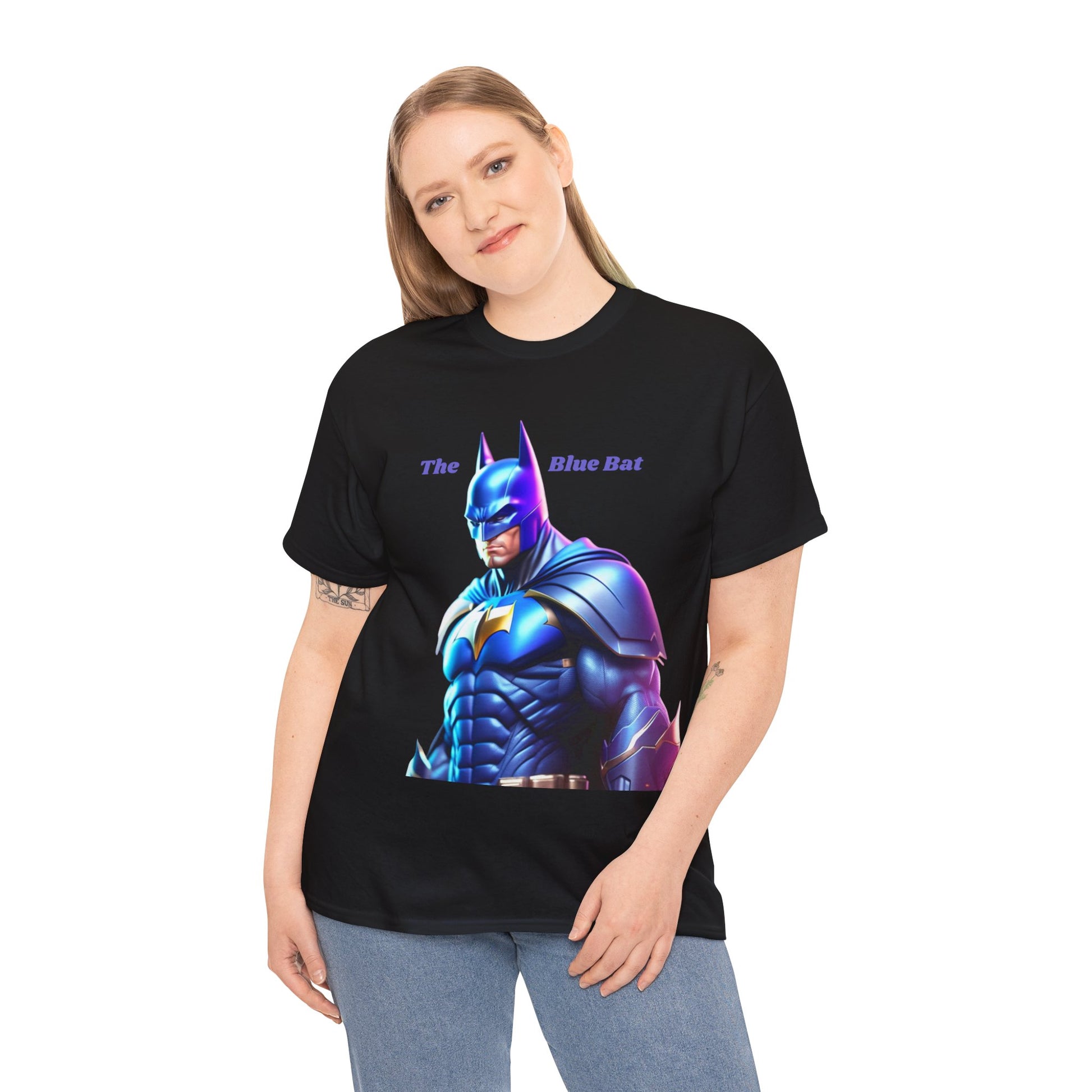 The Blue Bat   Unisex Heavy Cotton Tee (9002923589951)
