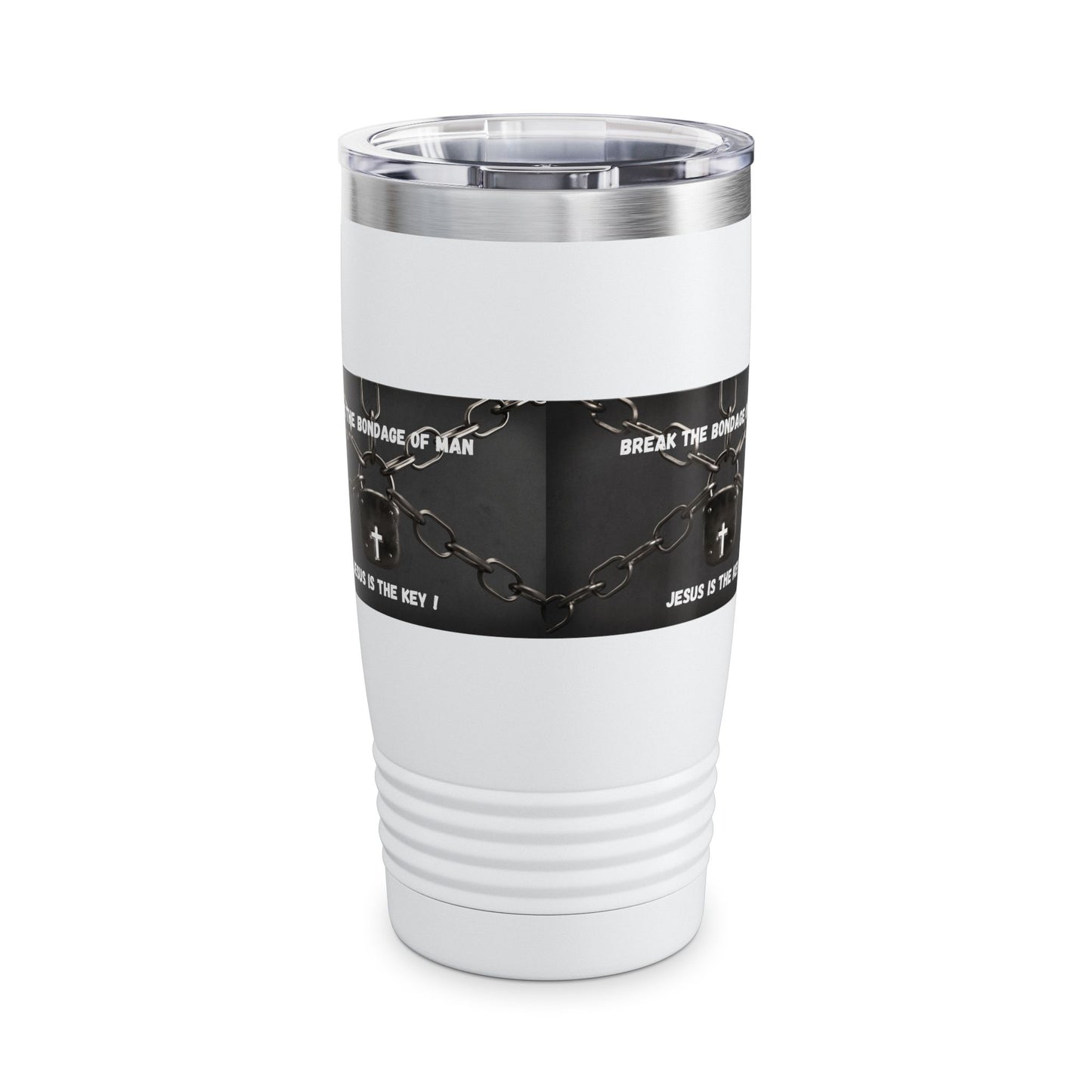 Bondage of man  Ringneck Tumbler, 20oz (9645657686335)