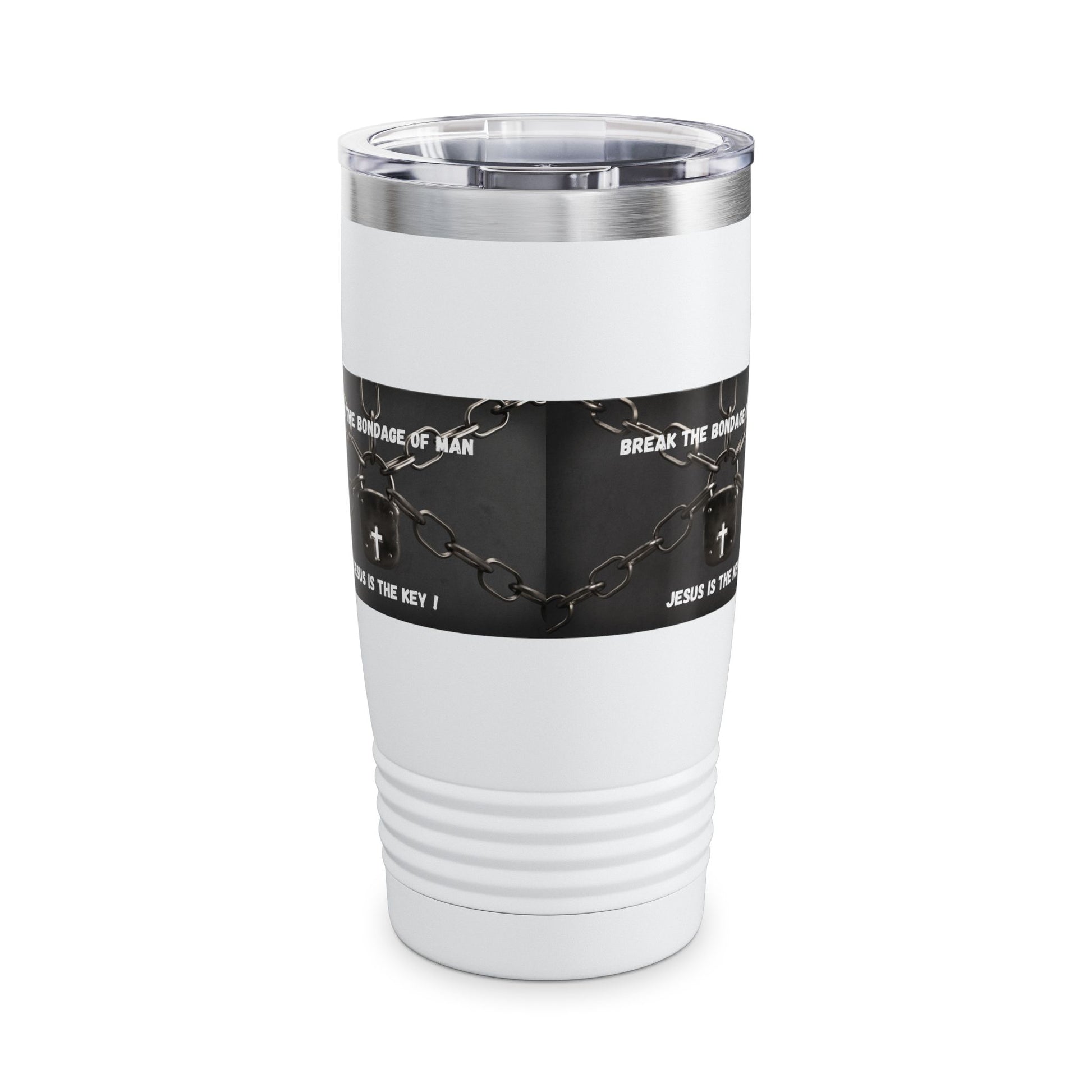 Bondage of man  Ringneck Tumbler, 20oz (9645657686335)