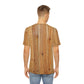 Bear and wood   Men's Polyester Tee (AOP) (8545407205695)