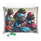 Dog Bed - Pit Bull Racing Cars Design (9726631903551)