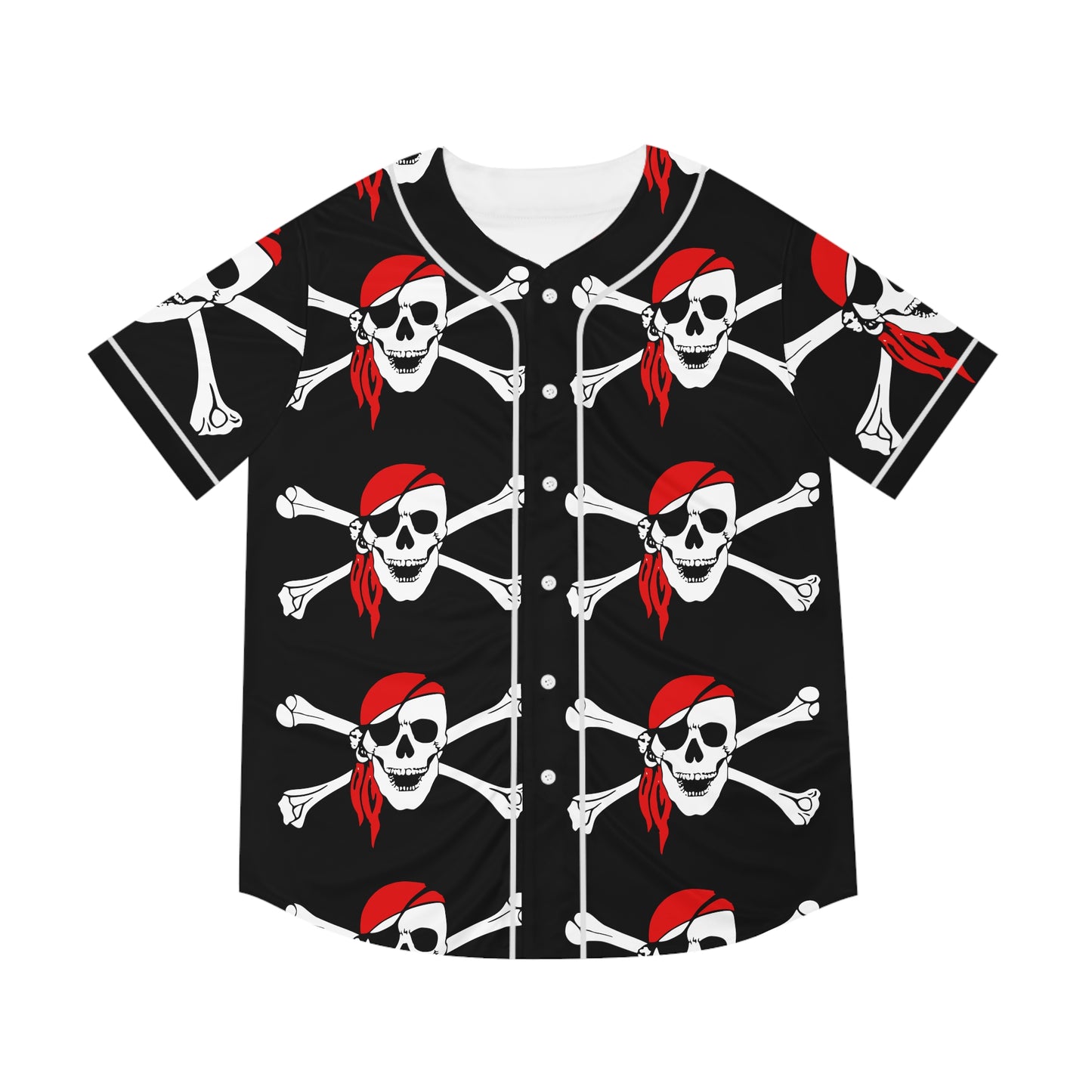 Pirate   Men's Baseball Jersey (AOP) (8540502982975)