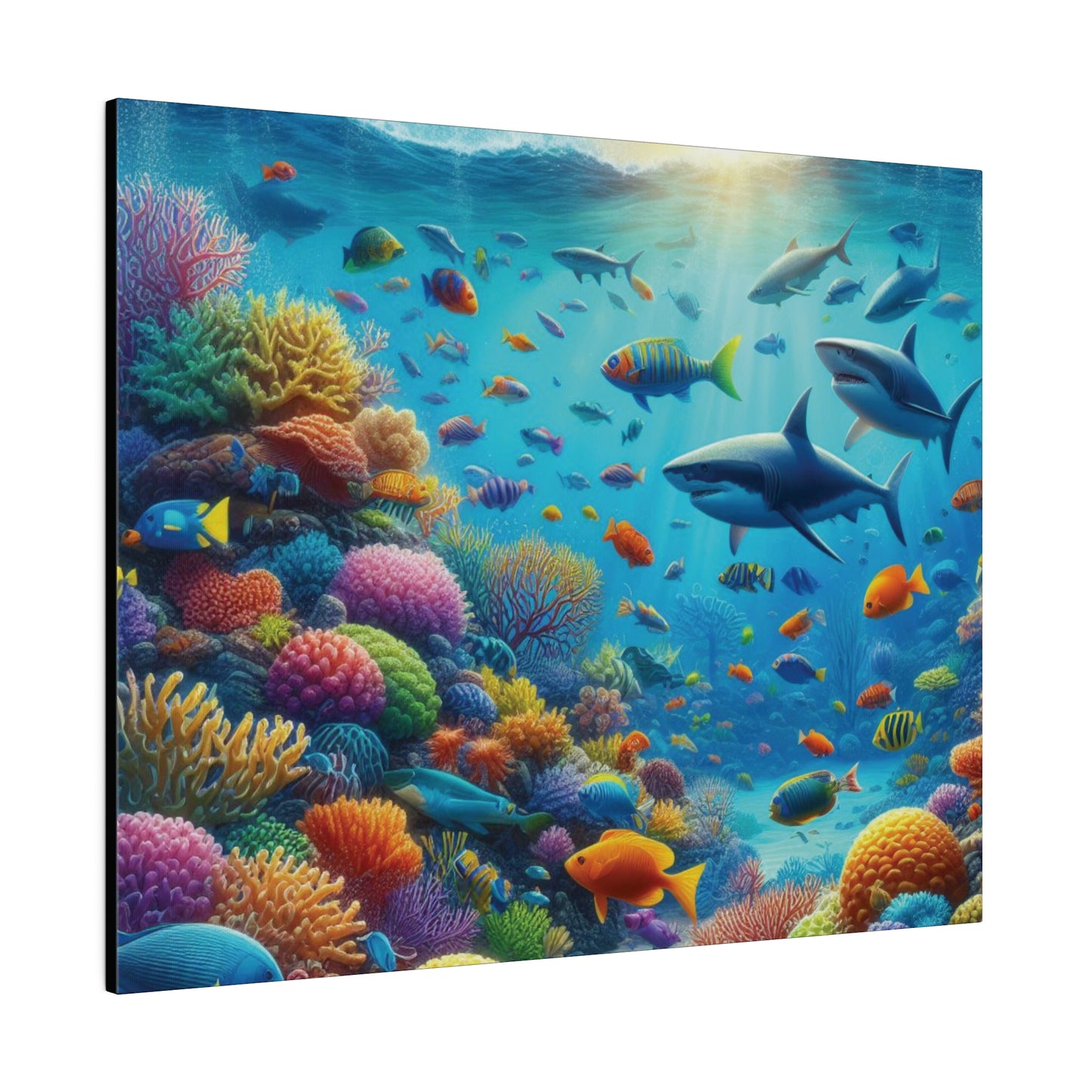 Canvas Wall Art Ocean View Matte (9726628167999)