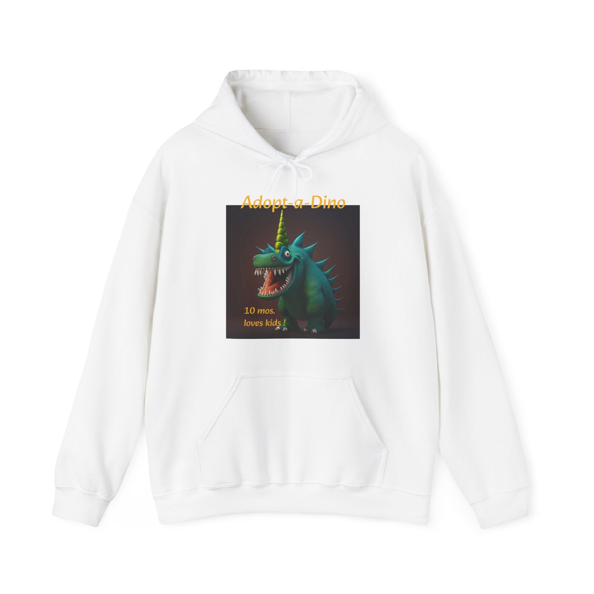 Adopt a Dino                                 Aqeaus    Unisex Heavy Blend™ Hooded Sweatshirt (9225251455295)