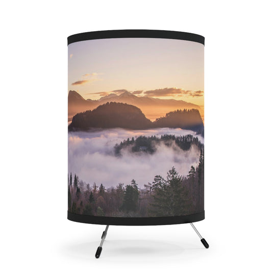 Tripod Lamp with High-Res Printed Shade, US\CA plug (9201353982271)