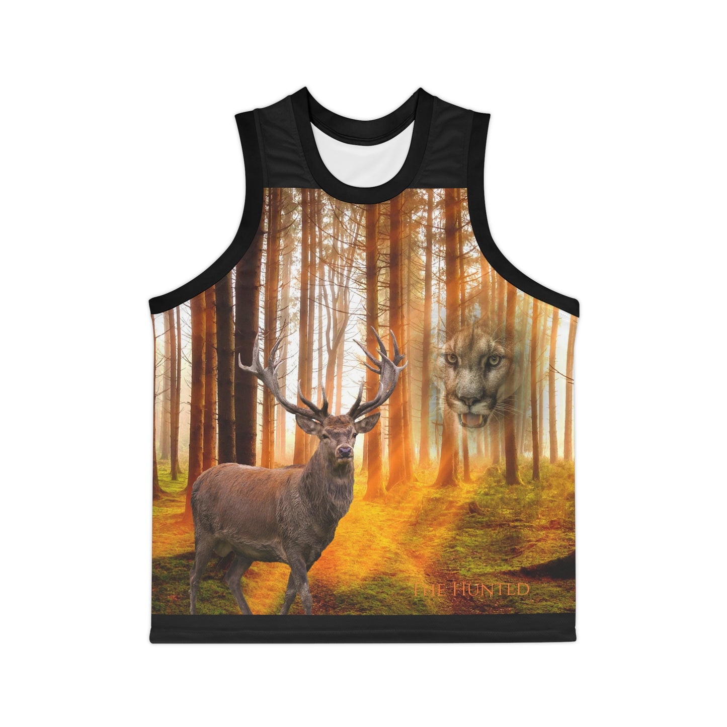 The Hunted - Elk - Unisex Basketball Jersey (AOP) (8194520842559)