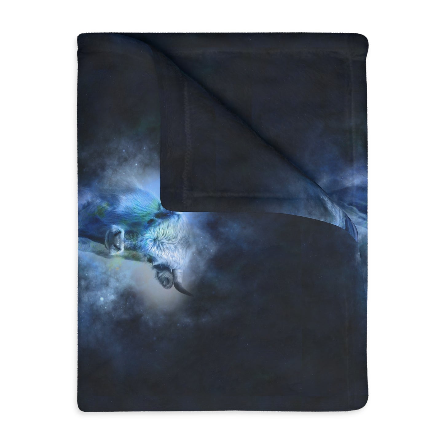 Taurus                 Velveteen Minky Blanket (Two-sided print) (8543813927231)