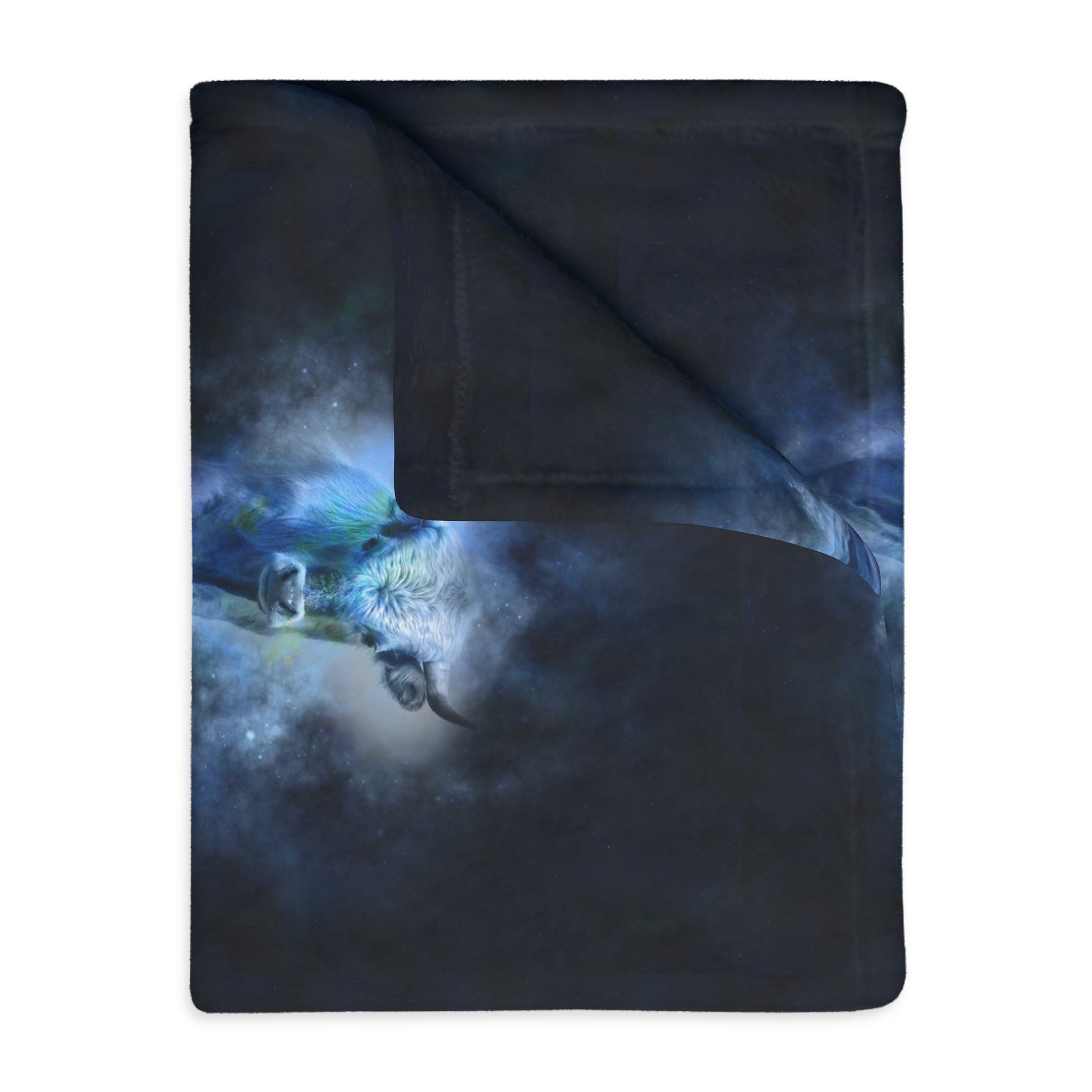 Taurus                 Velveteen Minky Blanket (Two-sided print) (8543813927231)