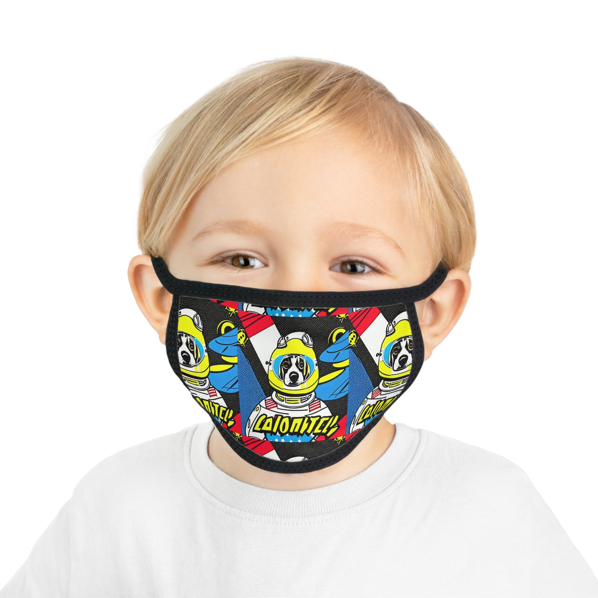 Kid's Face Mask space dog (8534799155519)