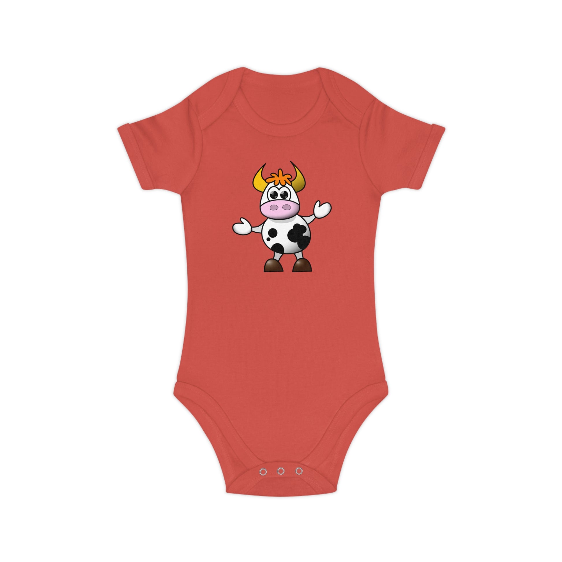 Combed Cotton Baby Bodysuit (9213357261119)