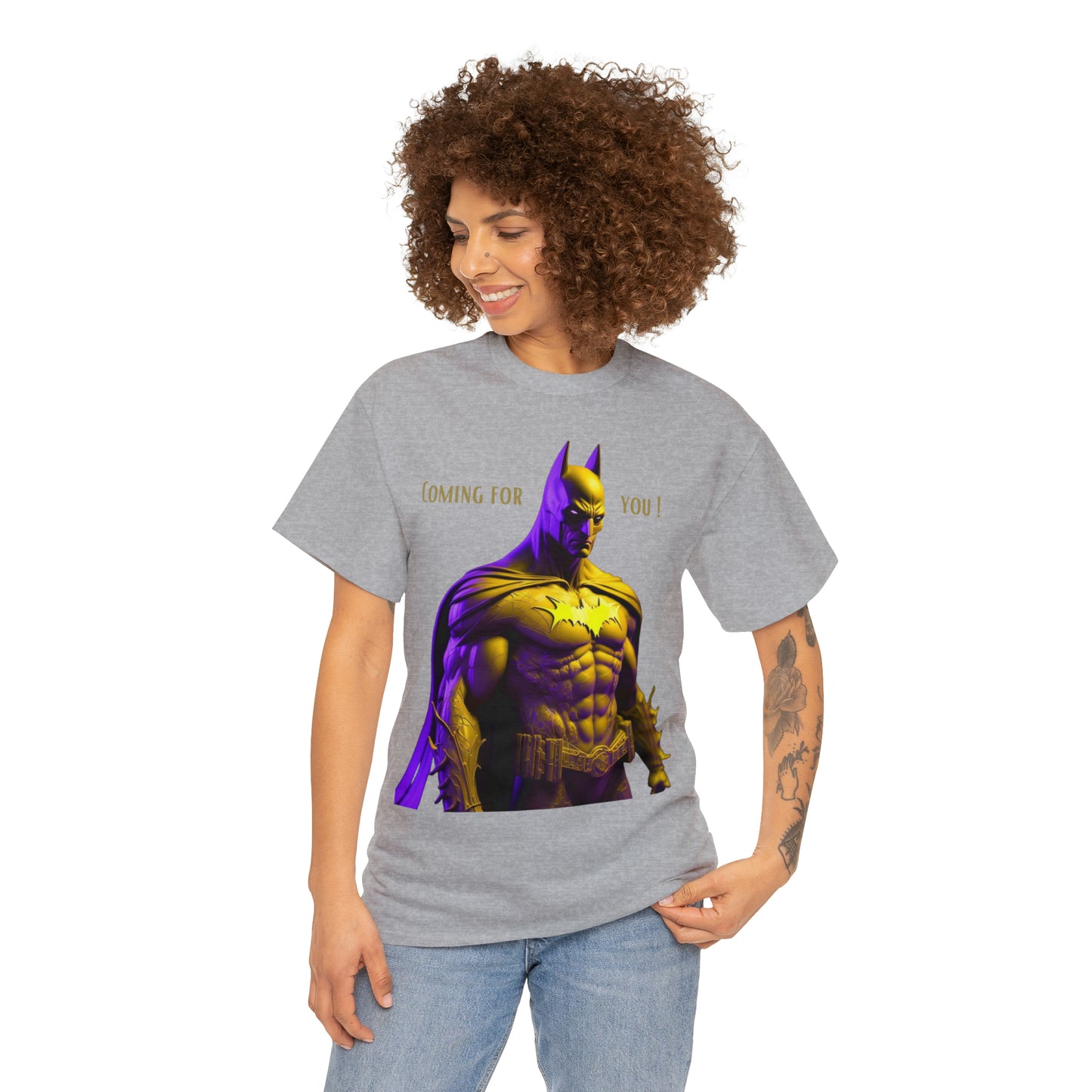 Bat Spectrum       Unisex Heavy Cotton Tee (8623450751295)