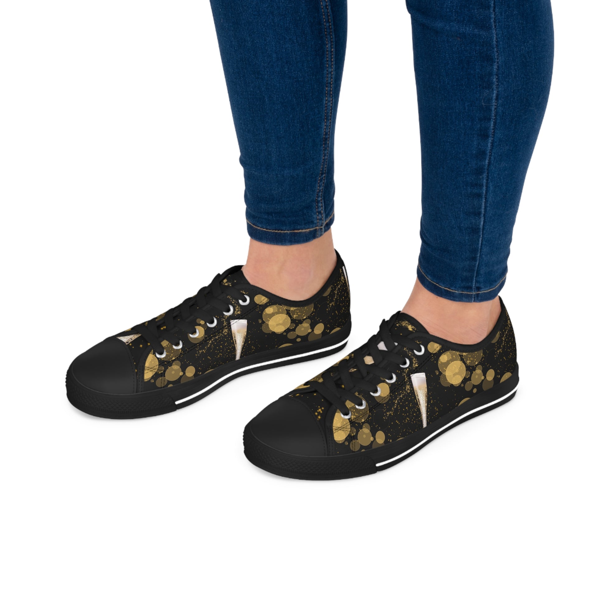 Party time  Women's Low Top Sneakers (8540026929471)