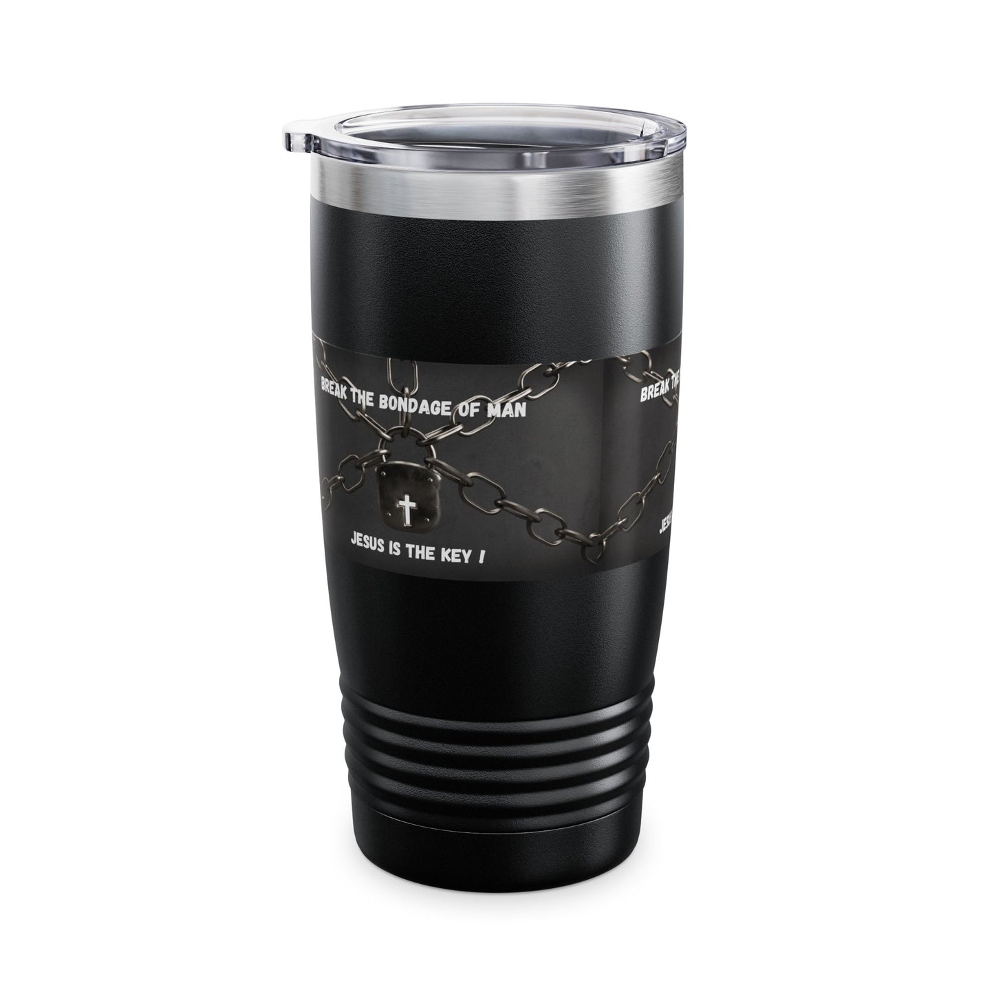 Bondage of man  Ringneck Tumbler, 20oz (9645657686335)
