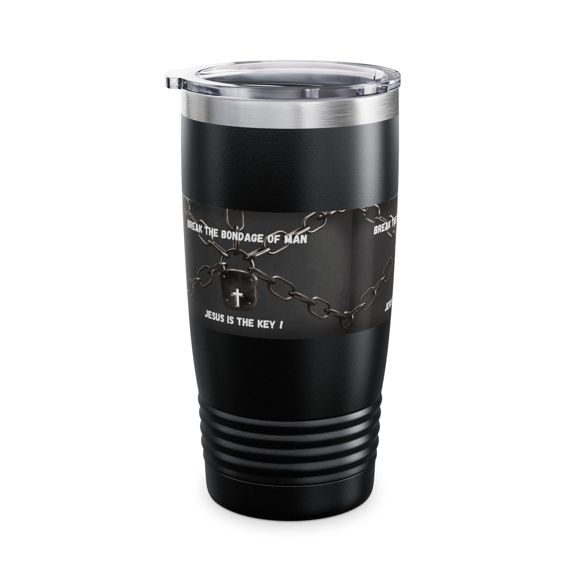 Bondage of man  Ringneck Tumbler, 20oz (9645657686335)