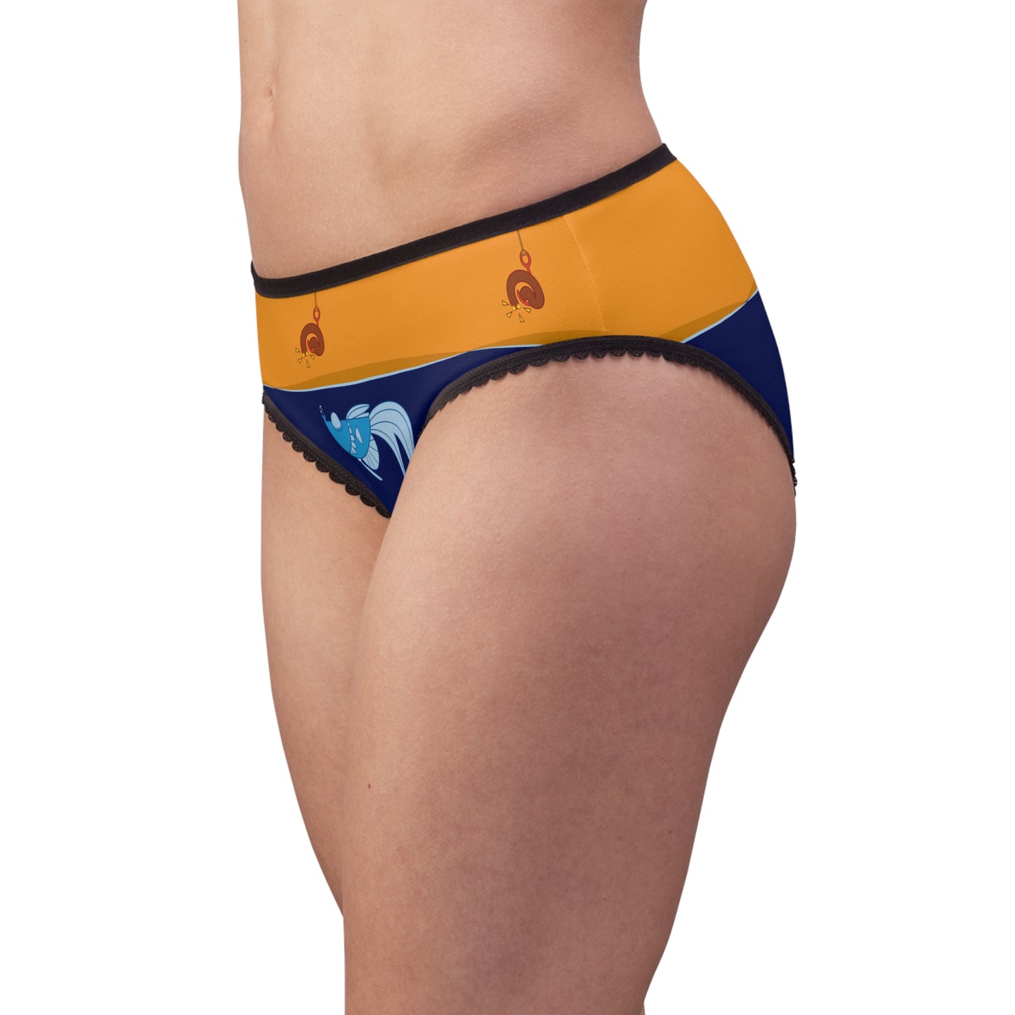 Worm on a hook    Women's Briefs (8541976396095)