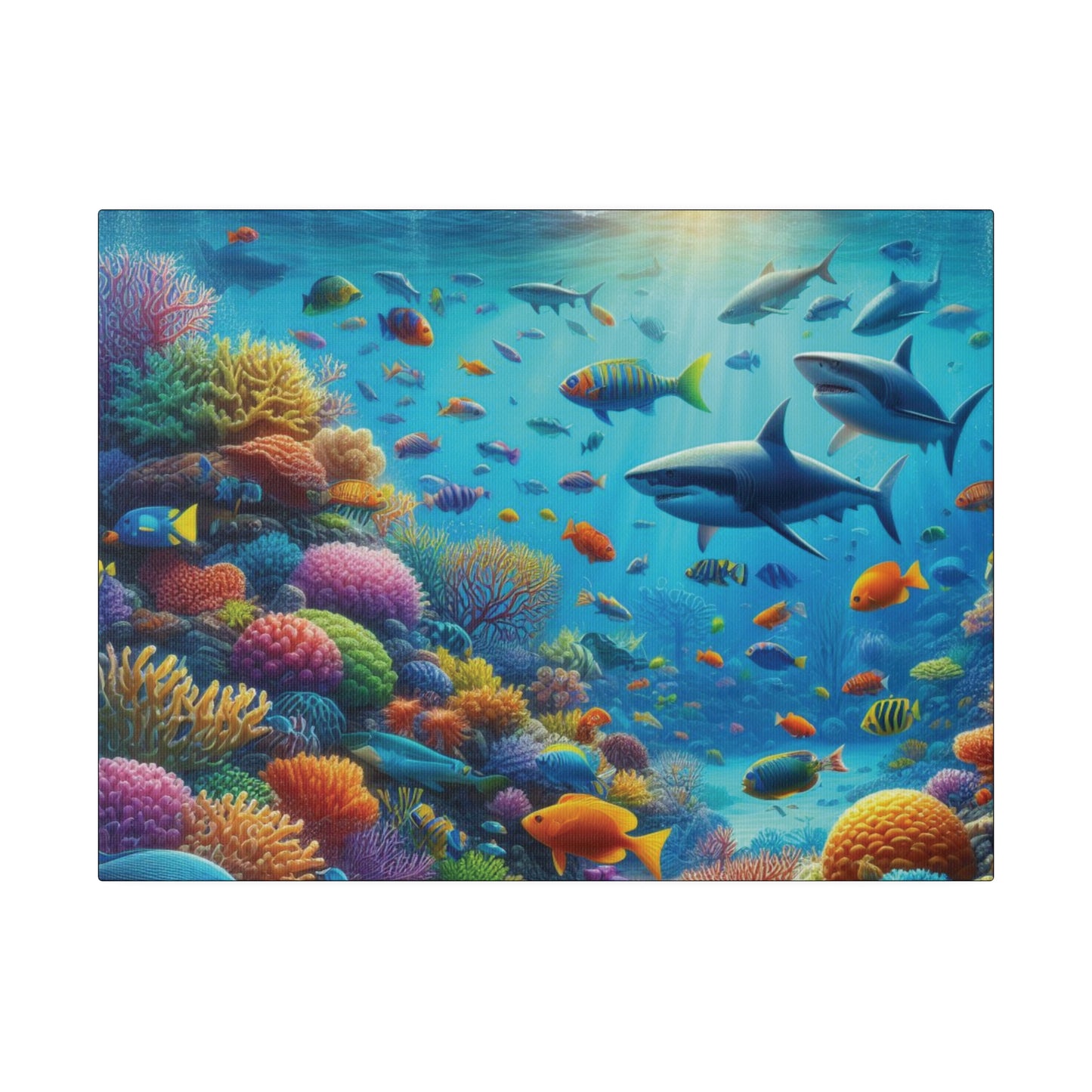 Canvas Wall Art Ocean View Matte (9726628167999)