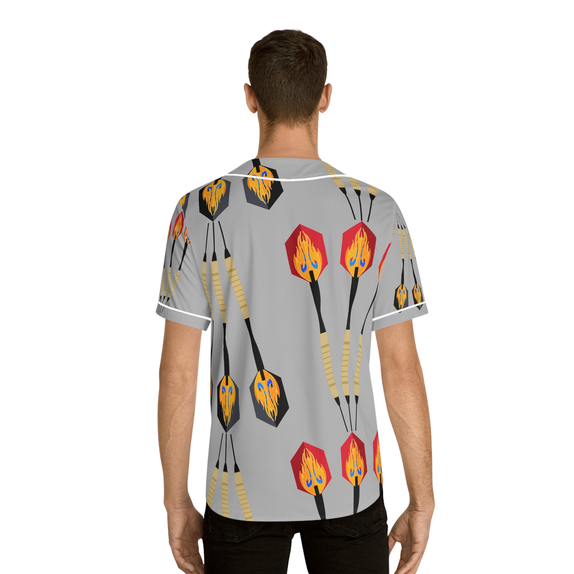 Darts   Men's Baseball Jersey (AOP) (8540517105983)