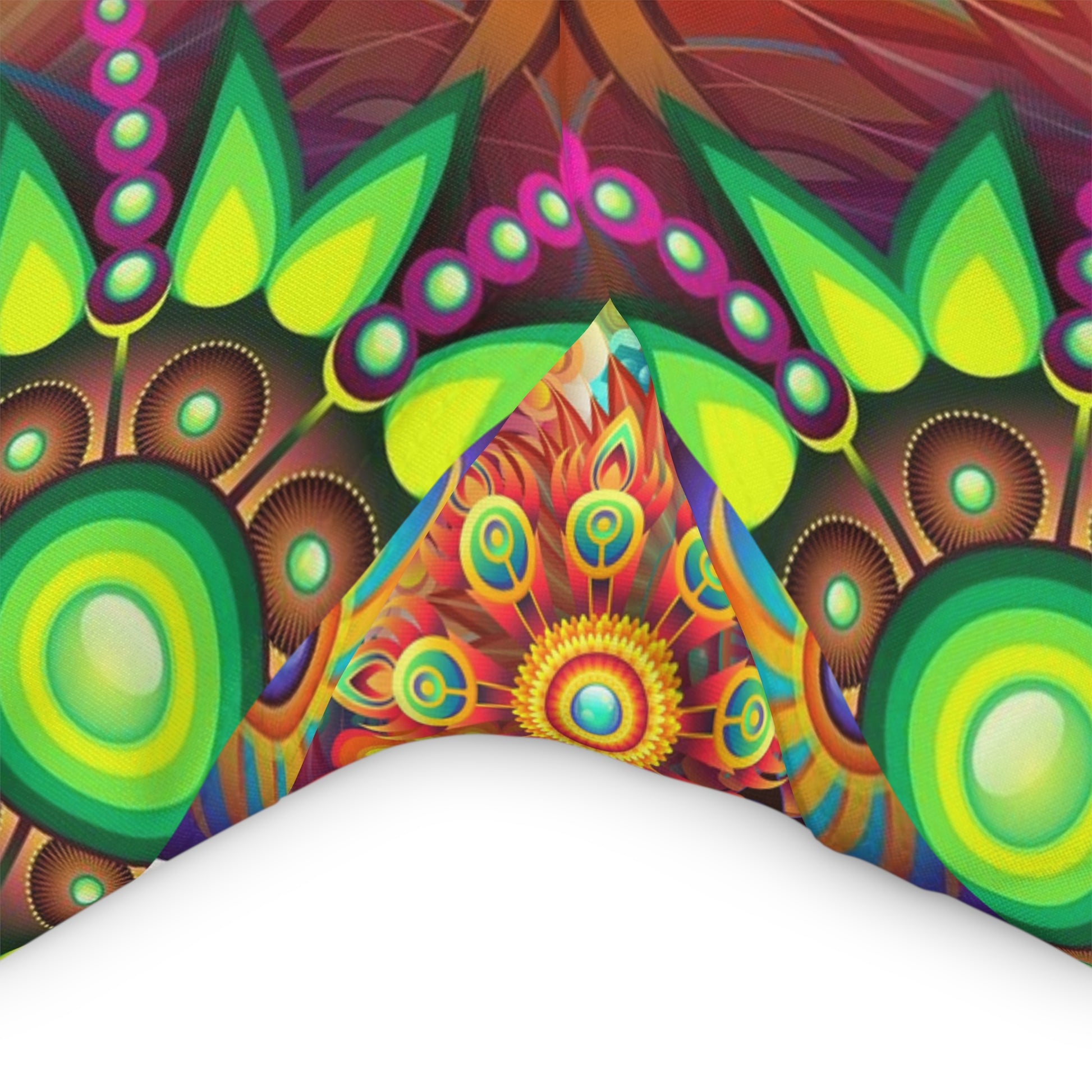 Color burst    High Waisted Yoga Shorts (8543829721407)