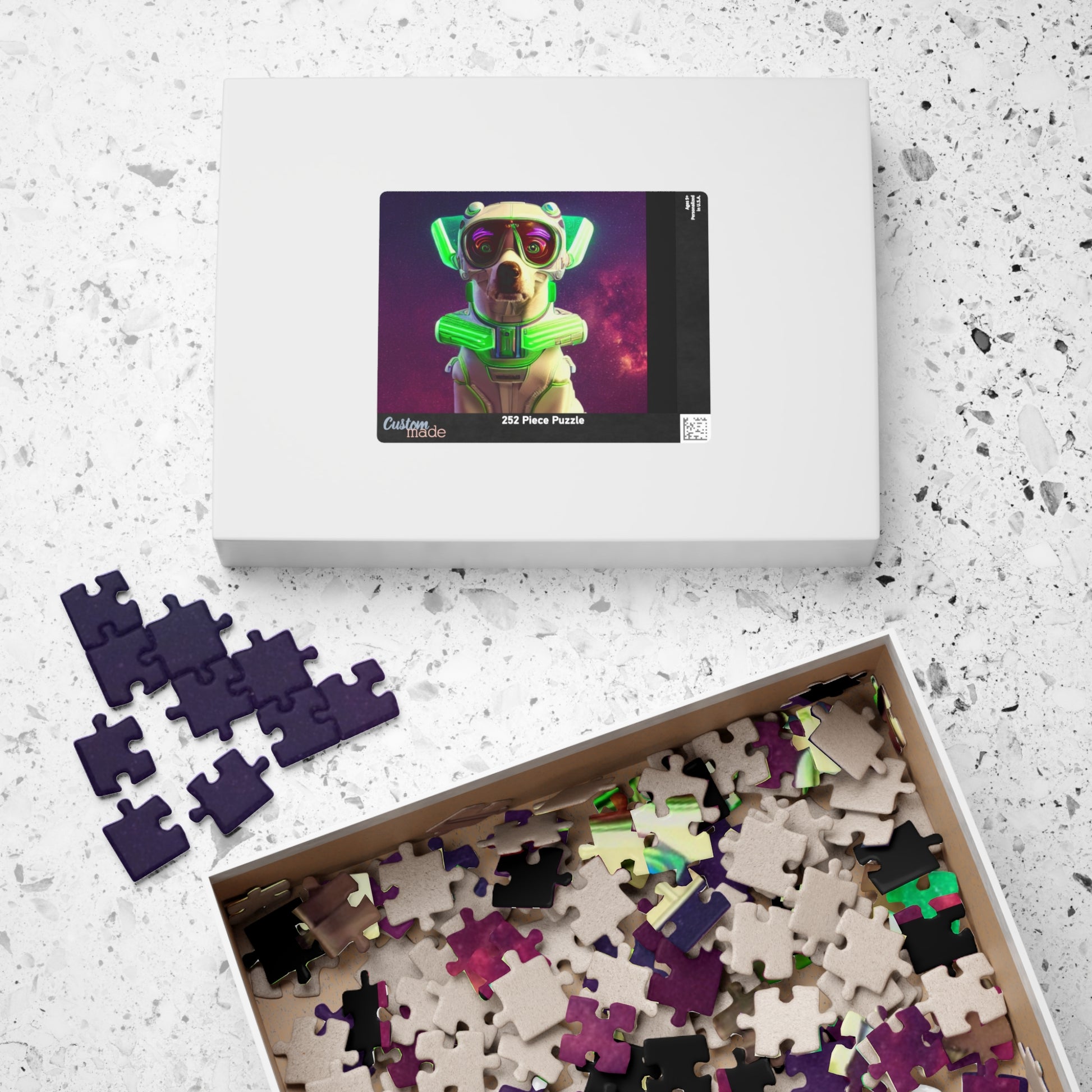 space dog (110, 252, 500, 1014-piece) (8927785877823)