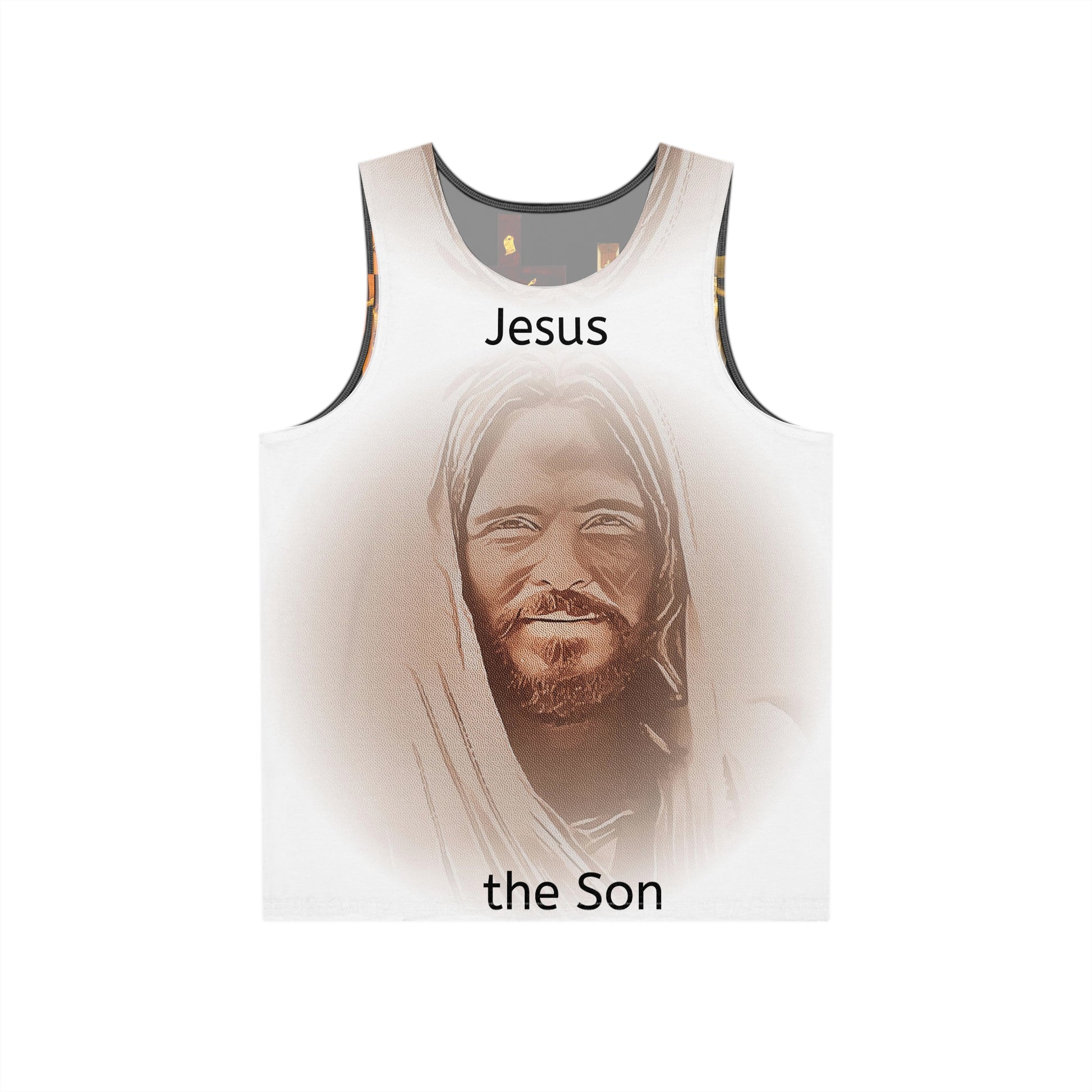 Jesus        Men's All Over Print Tank (8507810742591)