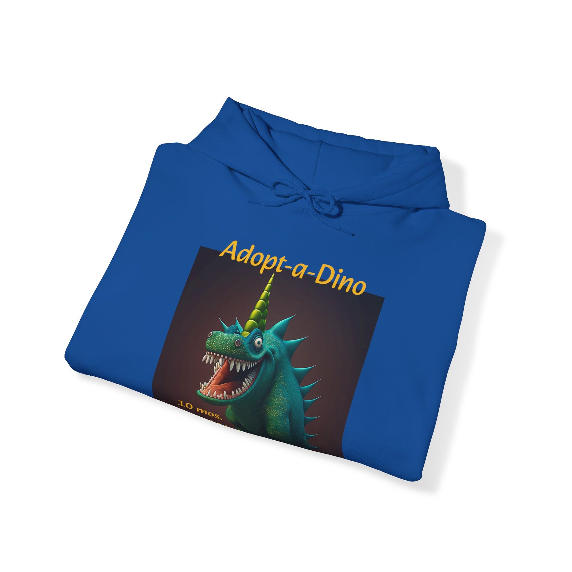 Adopt a Dino                                 Aqeaus    Unisex Heavy Blend™ Hooded Sweatshirt (9225251455295)