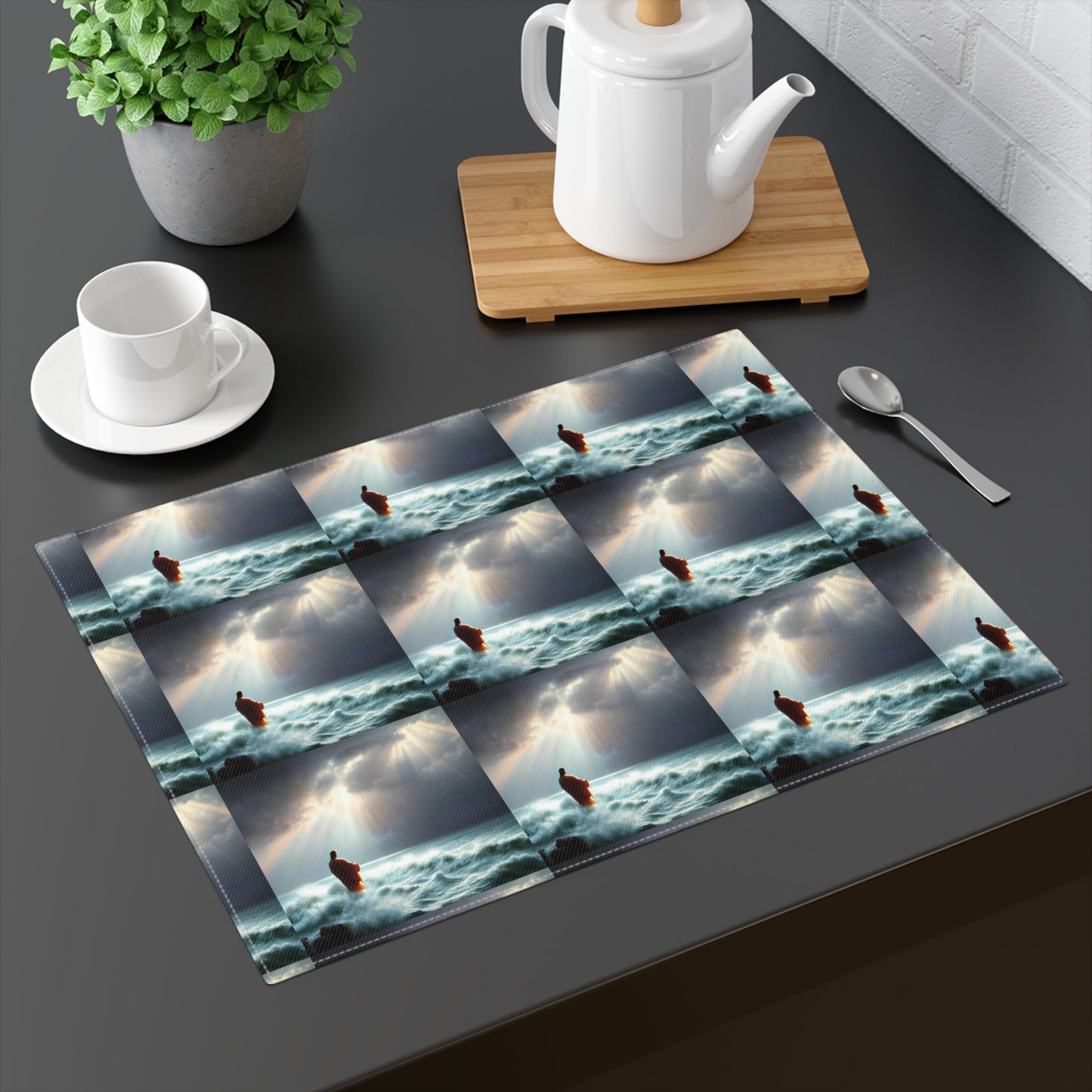 Jesus on water    Placemat, 1pc (8542007722303)