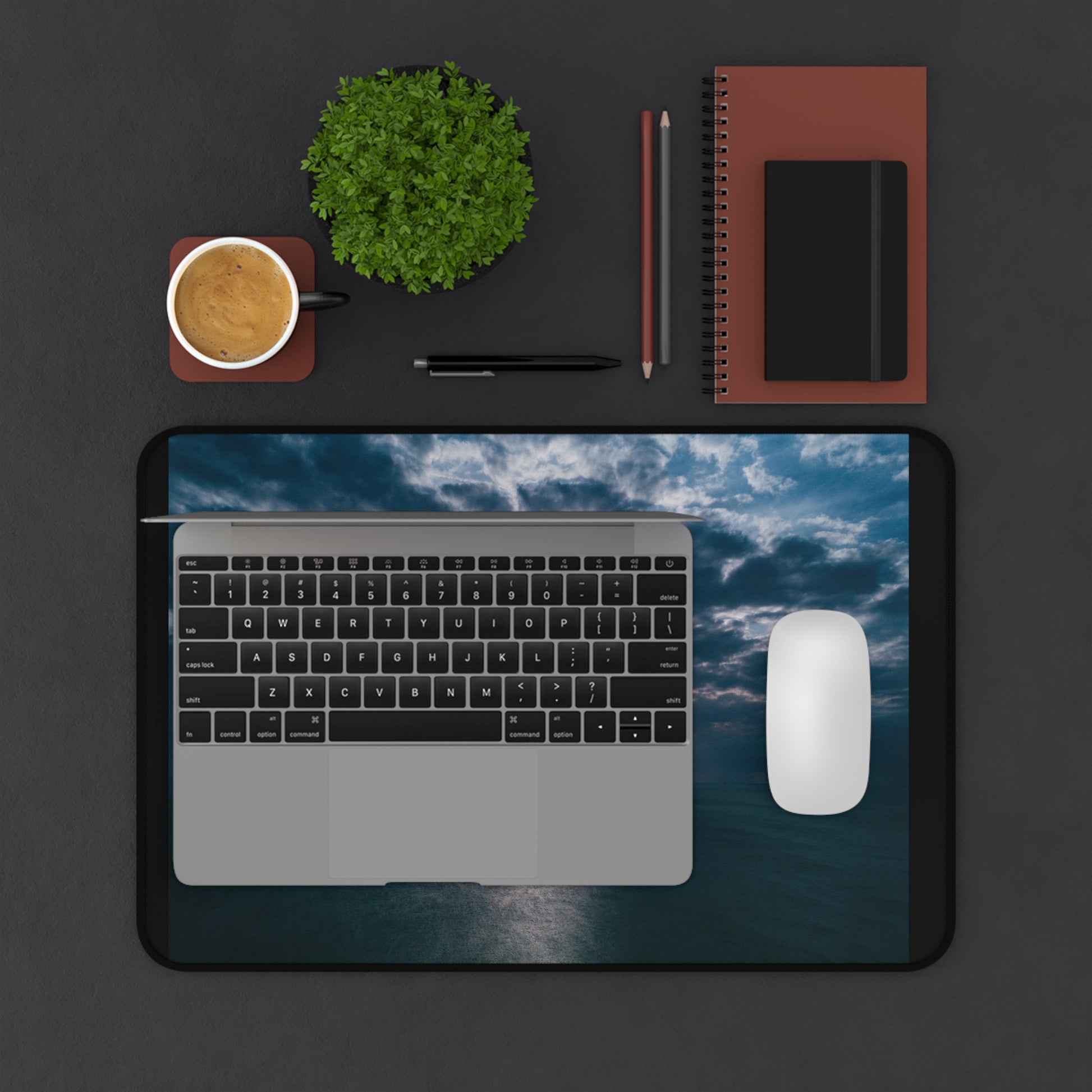 Desk Mat   Light in the clouds (8534817571135)