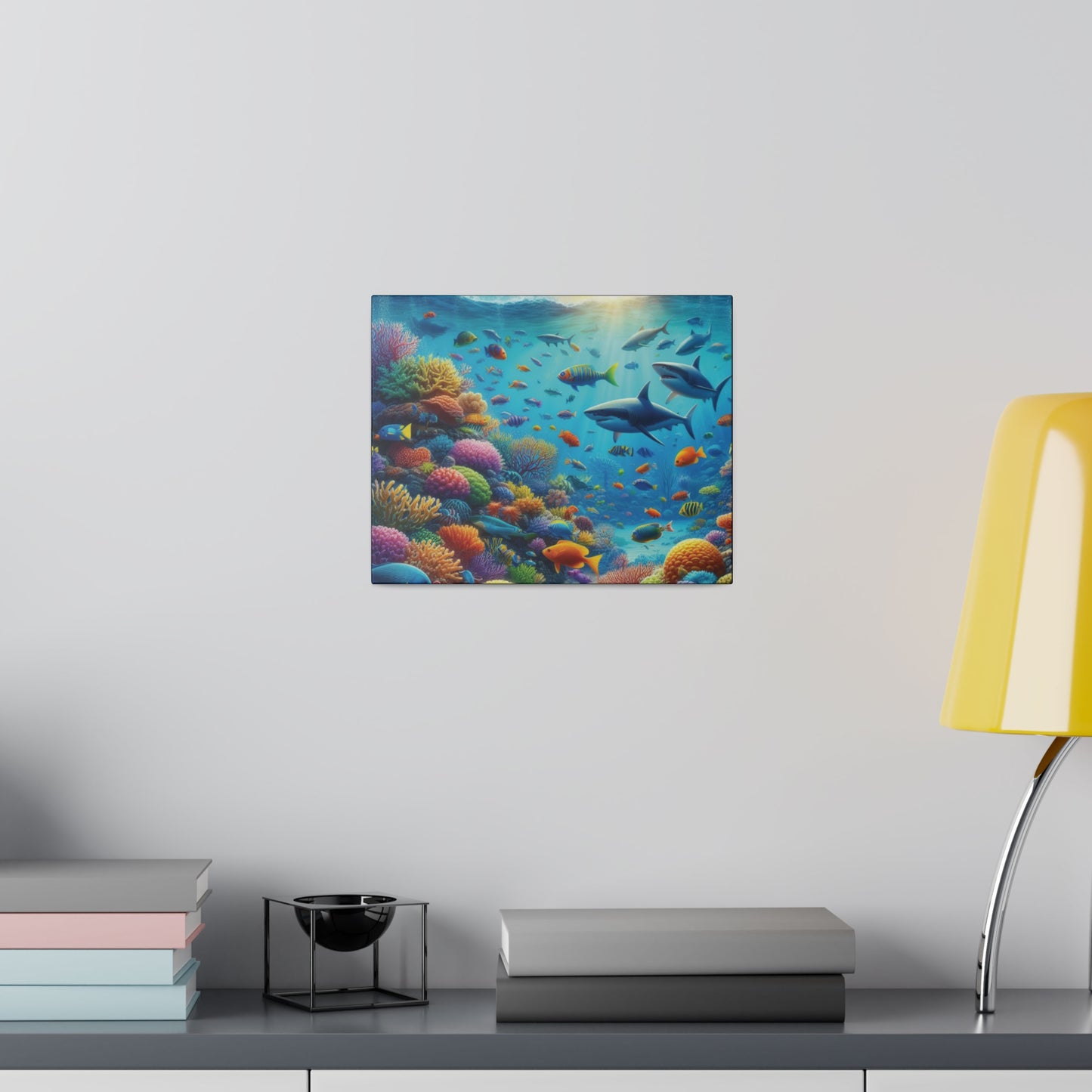 Canvas Wall Art Ocean View Matte (9726628167999)